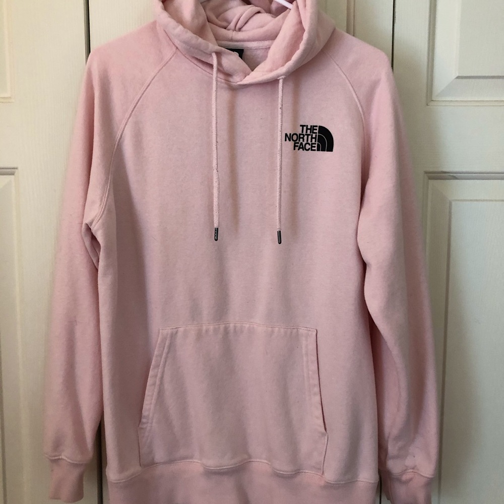 North Face hoodie / L / pink